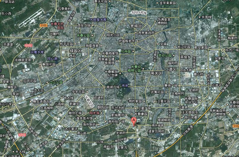 Changchun Jilin Map