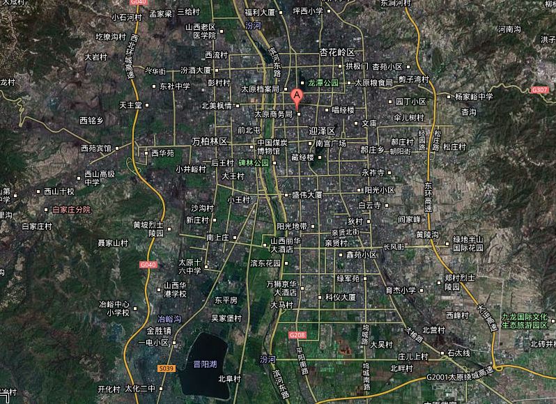 Taiyuan Map